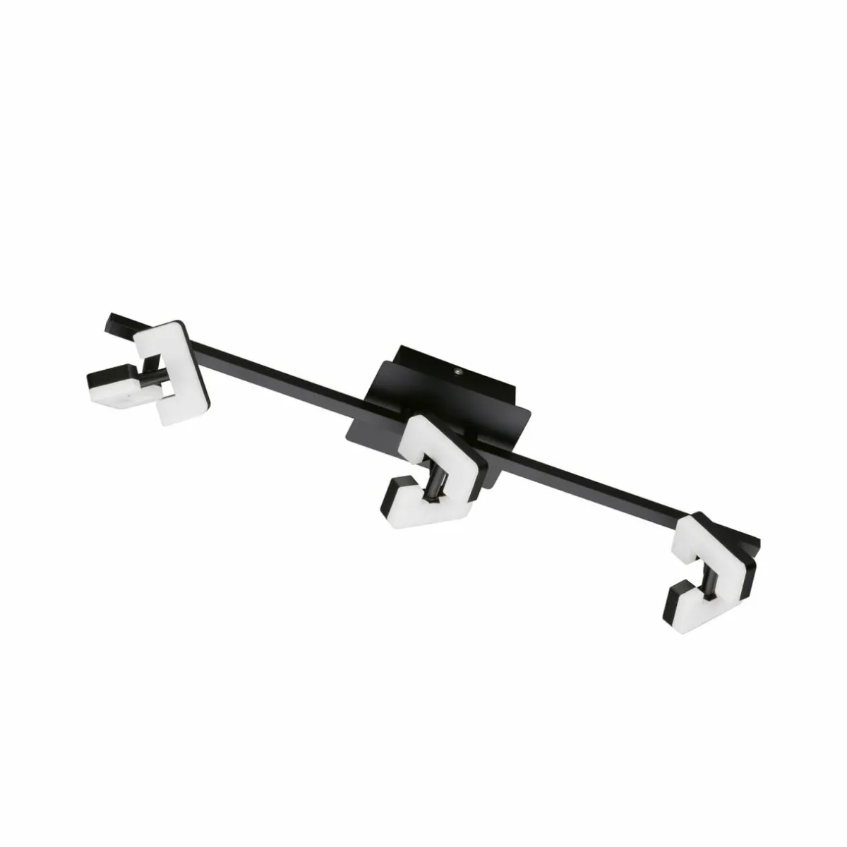 plafonnier_led_ray__cm___lampes_noir_mtal_0.webp Flash Sale FISCHER & HONSEL Plafonnier LED Ray, 60 cm, à 3 lampes, noir, métal