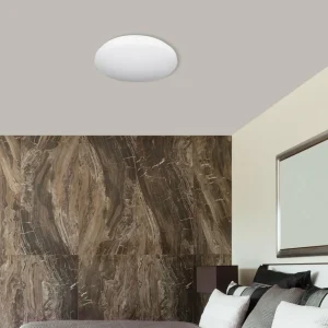 Best Sale Müller-Licht Plafonnier LED Reva, Ø 31 cm, blanc, plastique, acier