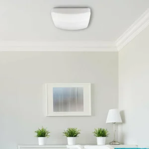 Online Müller-Licht Plafonnier LED Reva 30 Square, blanc, plastique, acier
