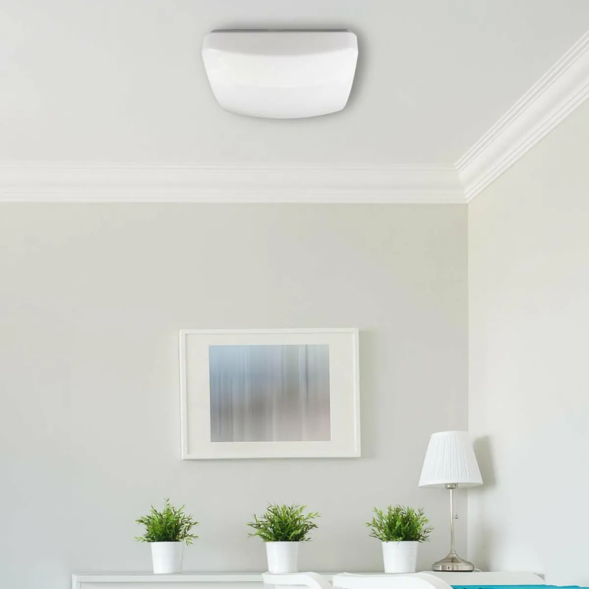 plafonnier_led_reva__square_blanc_plastique_acier_0.webp Online Müller-Licht Plafonnier LED Reva 30 Square, blanc, plastique, acier