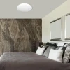 Discount Müller-Licht Plafonnier LED Reva Star, Ø 31 cm, blanc, plastique