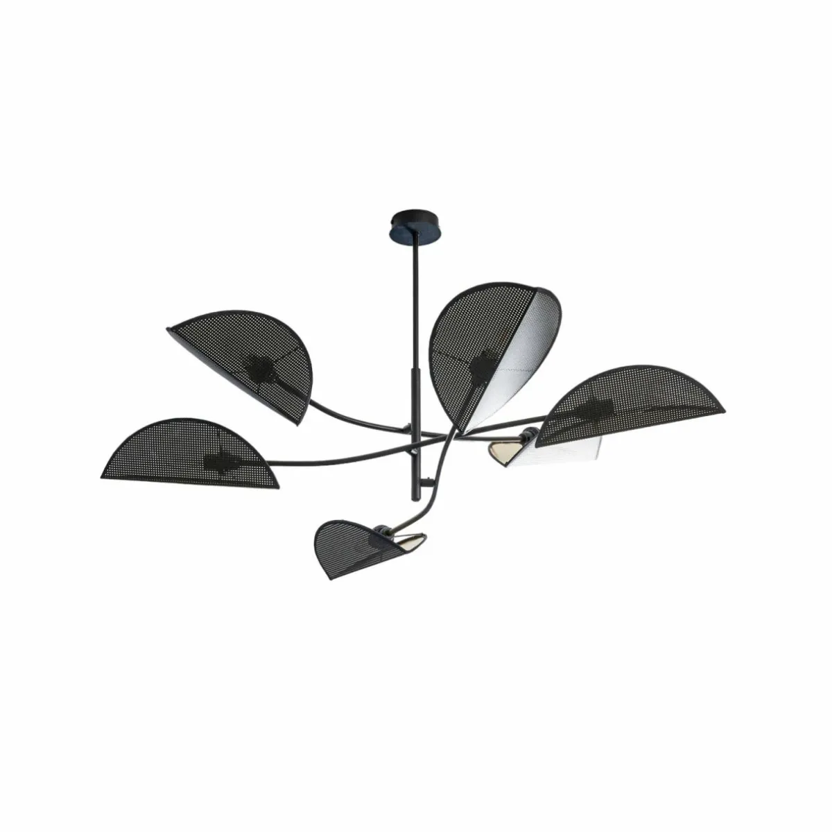 plafonnier_lotus_noirdor__lampes_1-1.webp Clearance Euluna Plafonnier Lotus, noir/doré, à 6 lampes