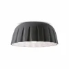 Shop Ferroluce Plafonnier Madame Gres Céramique 17 cm anthracite