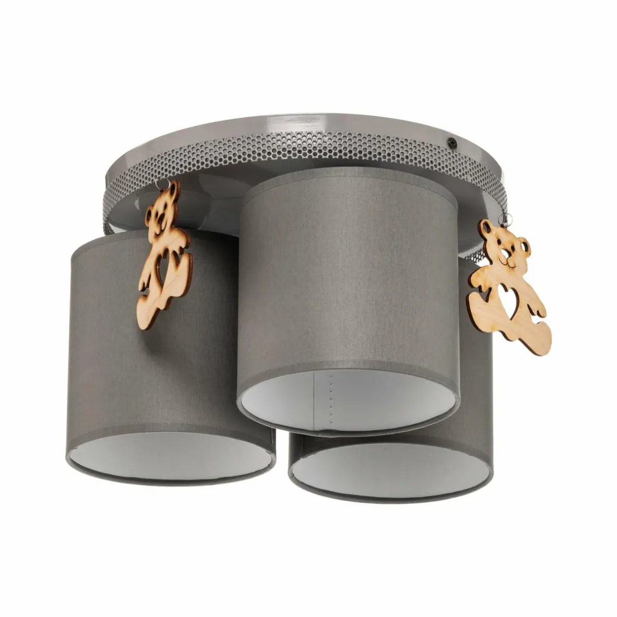 plafonnier_mis_gris_avec_ours_en_bois___lampes_1.webp Flash Sale Eko-Light Plafonnier Mis, gris avec ours en bois, à 3 lampes