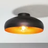 Discount EGLO Plafonnier Mogano en métal, Ø40 cm, noir