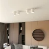 Fashion EMIBIG LIGHTING Plafonnier Nano, blanc, à 4 lampes, métal