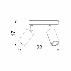 Cheap Luminex Plafonnier Nise, 3 lampes, rond, acier noir, bois