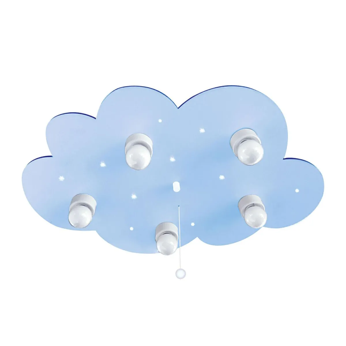 plafonnier_nuage___lampes_bleu_clair_0.webp Cheap Waldi-Leuchten GmbH Plafonnier Nuage, à 5 lampes, bleu clair