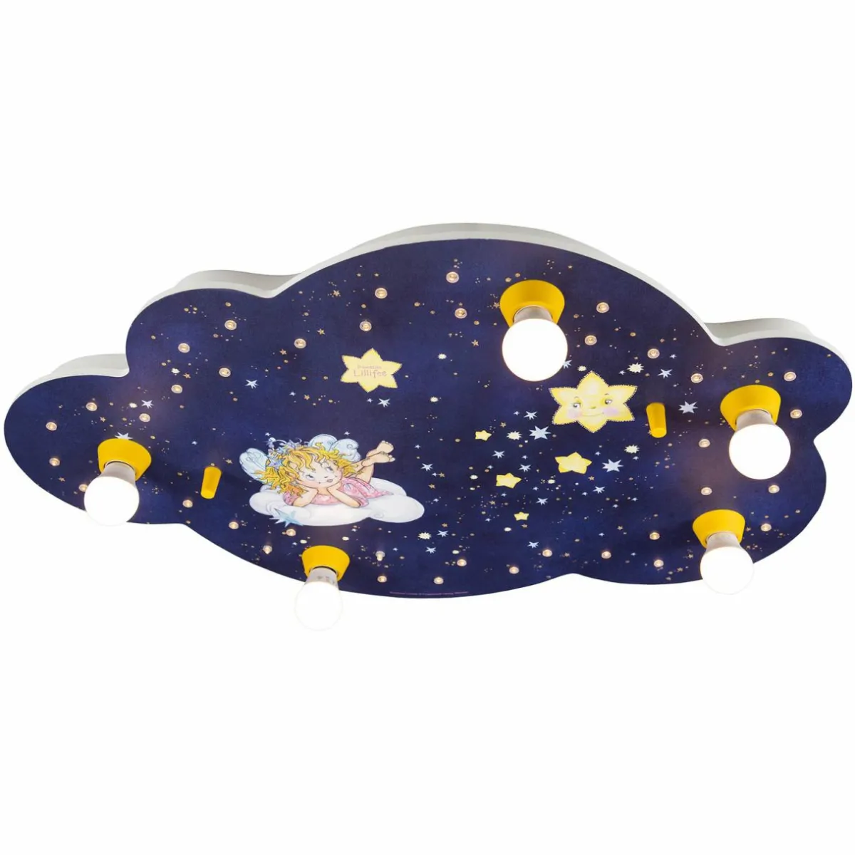 plafonnier_nuage_lillifee_ciel_nocturne_0.webp Sale Elobra Plafonnier nuage Lillifee ciel nocturne