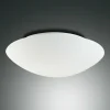 Cheap Fabas Luce Plafonnier Pandora, Ø 30 cm, verre, blanc