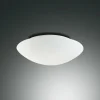 Online Fabas Luce Plafonnier Pandora, Ø 20 cm, verre, blanc