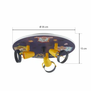 Online Niermann Standby Plafonnier Pat‘ Patrouille avec trois projecteurs