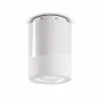 Shop Ferroluce Plafonnier PI, cylindrique, Ø 8,5 cm, blanc