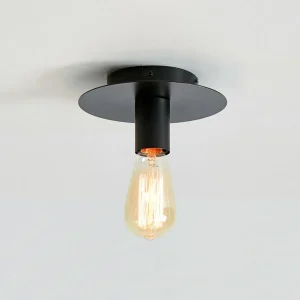 Discount Markslöjd Plafonnier Piatto lampe à douille E27 noir