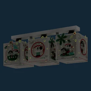 Best Sale Dalber Plafonnier Pirates à trois lampes