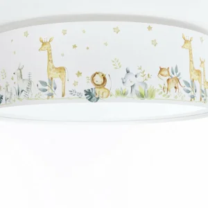 Sale Euluna Plafonnier pour chambre d’enfant Max, Ø 50 cm
