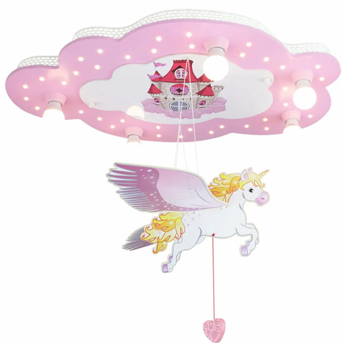 plafonnier_pour_enfant_chteau_et_licorne_0.webp Online Elobra Plafonnier pour enfant Château et licorne