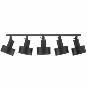 Best Sale SIGMA Plafonnier Rif 5, à 5 lampes, noir