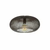 Cheap Zijlstra Plafonnier Rippberg, noir, à 1 lampe