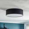 Online TK Lighting Plafonnier Rondo, gris foncé Ø 45 cm