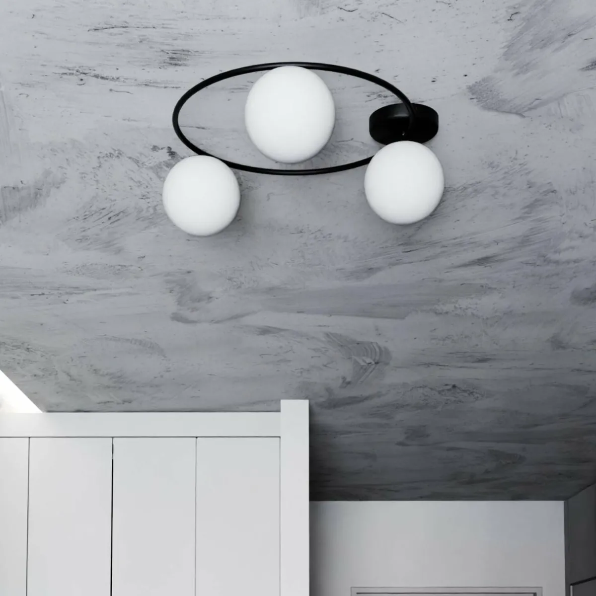 plafonnier_sopra_blanc_opalinnoir_verre_e_0.webp Fashion EMIBIG LIGHTING Plafonnier Sopra, blanc opalin/noir, verre, E14