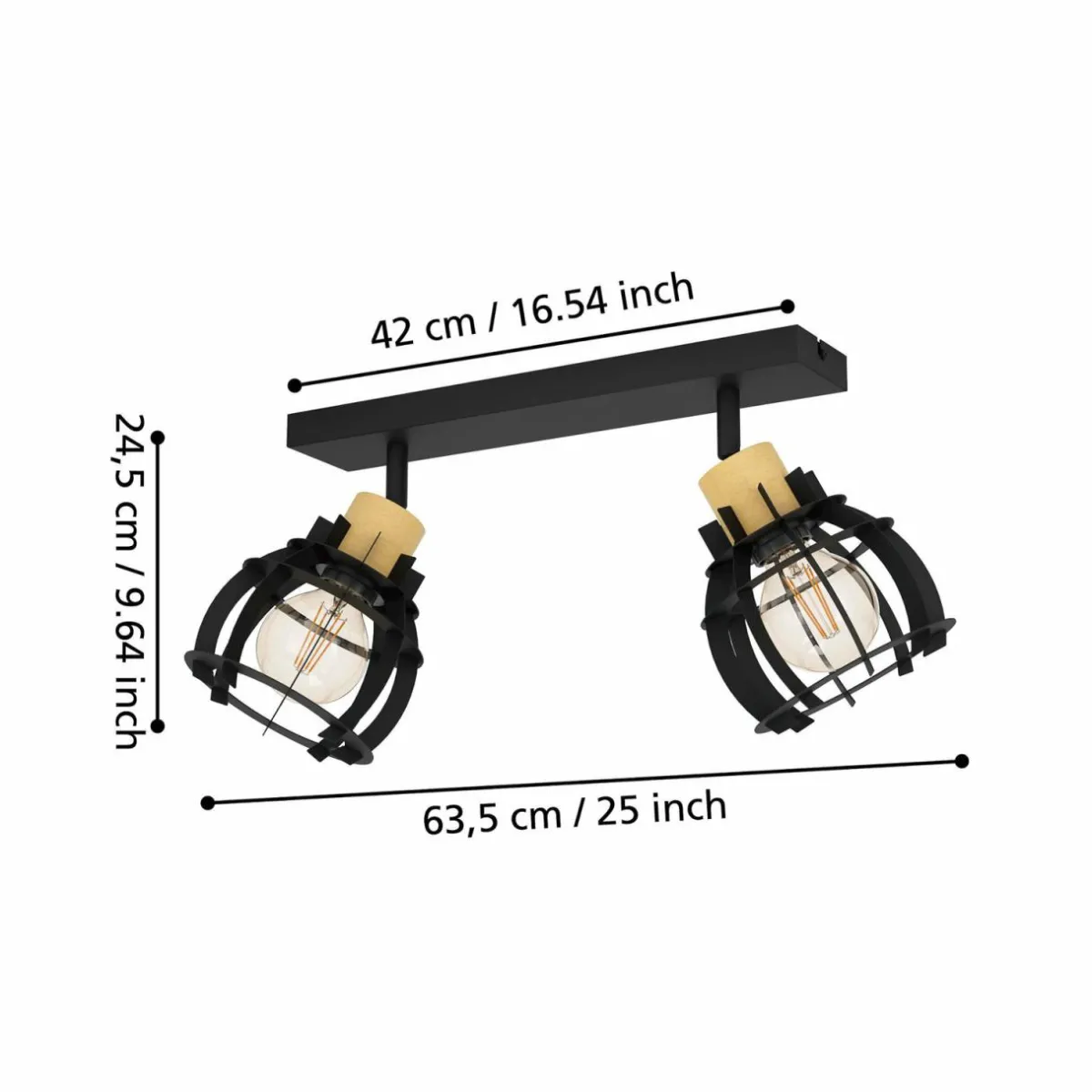 plafonnier_stillington____lampes_2-1.webp Flash Sale EGLO Plafonnier Stillington 1, à 2 lampes