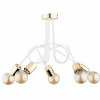 Cheap Alfa Plafonnier Tango, blanc / doré, 5 lampes, Ø 55 cm