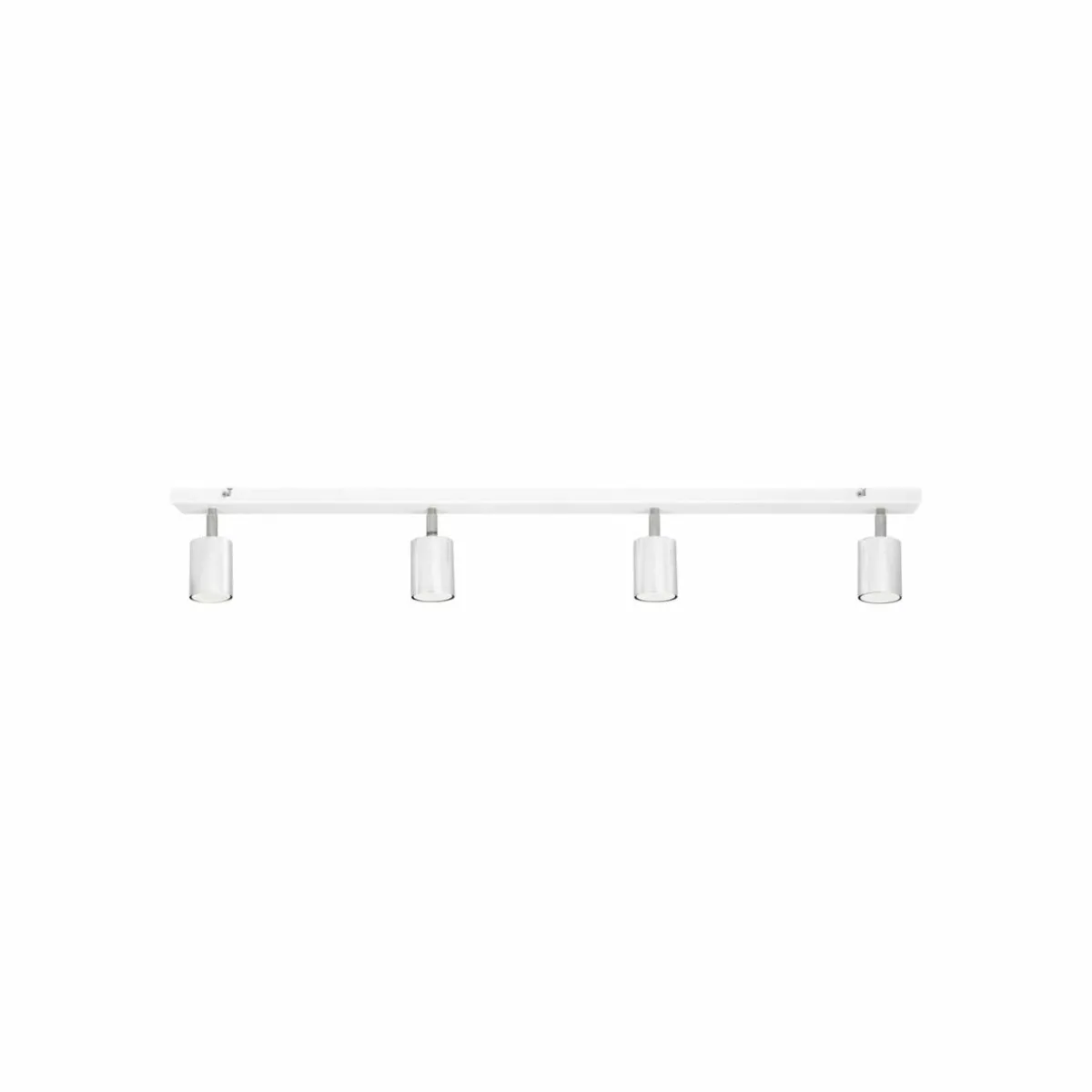 plafonnier_tune_ii_blancchrome_mtal__lampes_allong_0.webp Hot HELAM Plafonnier Tune II, blanc/chrome, métal, 4 lampes, allongé