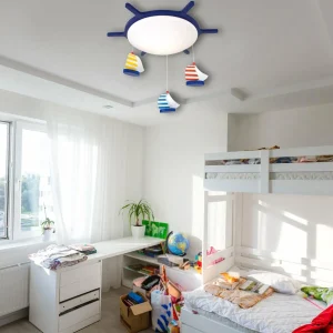 Store Niermann Standby Plafonnier VOILIER pour chambre d'enfant