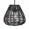 Best Sale PR Home Adelle suspension en rotin noir Ø24 cm