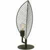 Best PR Home Elm lampe à poser en forme de feuille, hauteur 42 cm