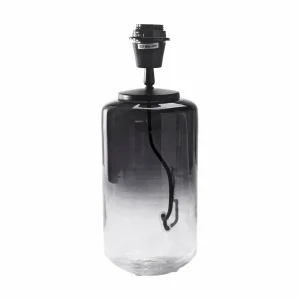 Best PR Home Gunnie lampe à poser, verre noir/clair