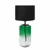 New PR Home Gunnie lampe à poser, verre vert/clair