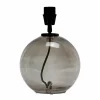 Sale PR Home Jonna lampe Ø 25 cm verre fumé/noir