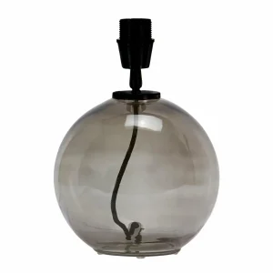 Sale PR Home Jonna lampe Ø 25 cm verre fumé/noir