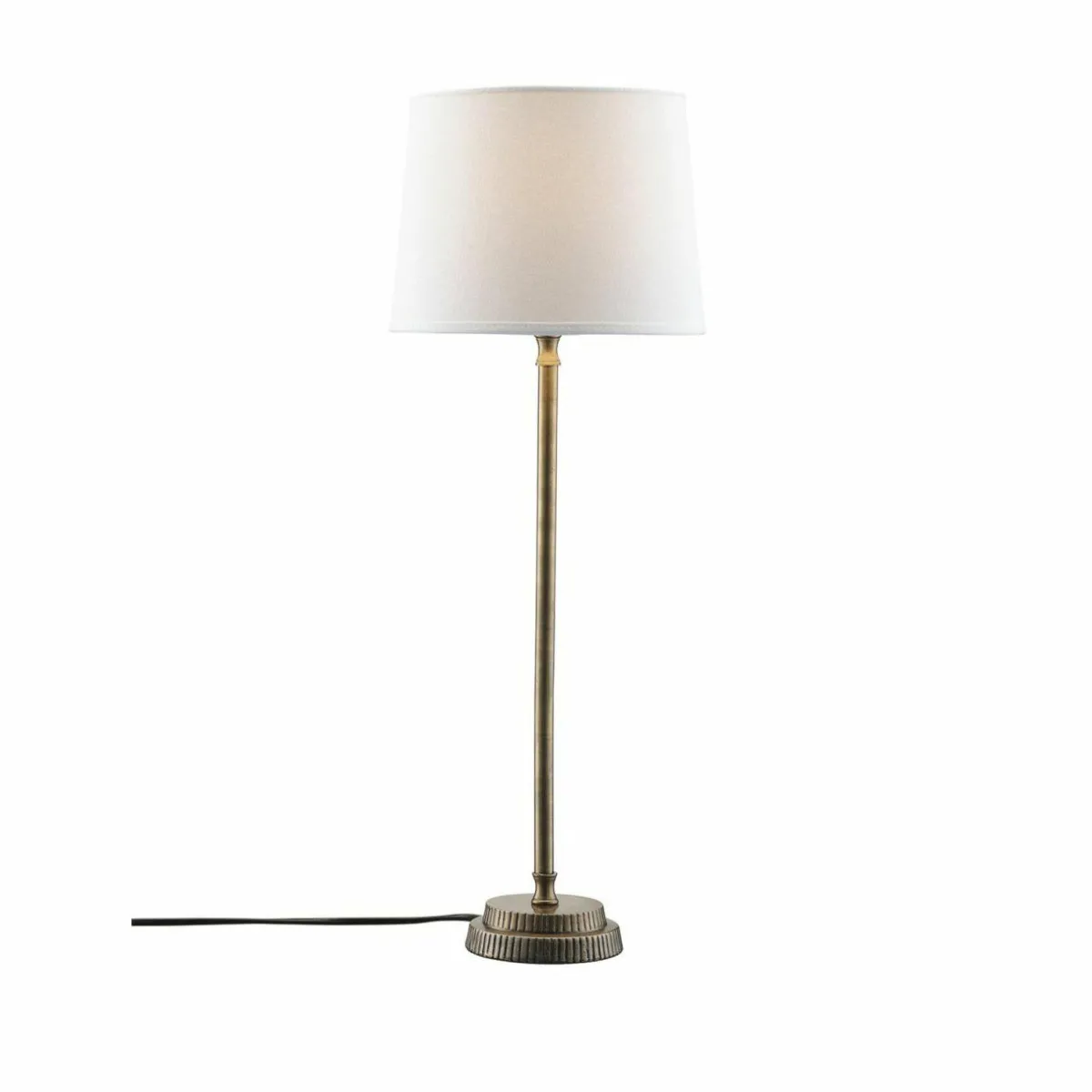 pr_home_lampe__poser_kent_blanclaiton_abatjour_conique_0.webp Best Sale PR Home Lampe à poser Kent, blanc/laiton, abat-jour conique