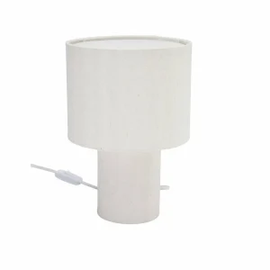 Best Sale PR Home Lampe à poser Leah, beige, hauteur 28 cm, textile
