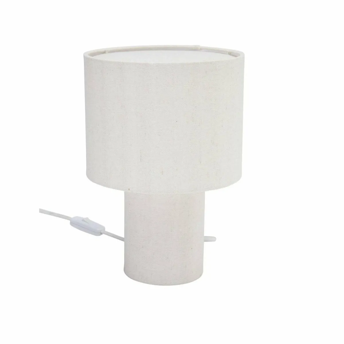 pr_home_lampe__poser_leah_beige_hauteur__cm_textile_1.webp Best Sale PR Home Lampe à poser Leah, beige, hauteur 28 cm, textile