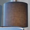 Best Sale PR Home Lampe à poser Leah, bleu, hauteur 28 cm, textile