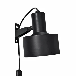 Best PR Home Solo applique avec prise, noir mat