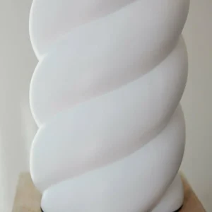 New PR Home Spin lampe Ø 35 cm blanc/lin naturel