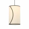 Fashion PR Home Suspension Ava, Ø 25 cm, coton bio, crème