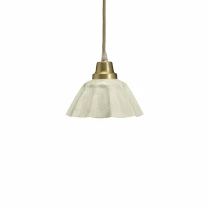 Hot PR Home Suspension Ester, blanc cassé, Ø 17 cm, fiche en fer