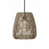 Store PR Home Suspension Saigon, aspect rotin, gris, Ø 28 cm