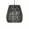 Shop PR Home Suspension Saigon, aspect rotin, noir, Ø 38 cm