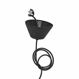 Shop PR Home Suspension Saigon, aspect rotin, noir, Ø 38 cm