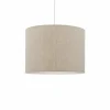 Fashion PR Home Suspension Sara, beige naturel, Ø 35 cm, textile en lin