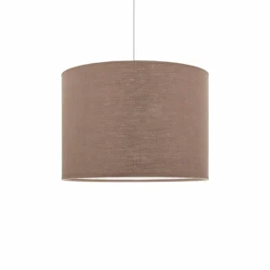 Best Sale PR Home Suspension Sara, brun moka, Ø 35 cm, textile en lin