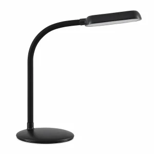 Cheap PRIOS lampe de table LED rechargeable Opira, noir, USB, variateur tactile