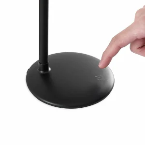 Cheap PRIOS lampe de table LED rechargeable Opira, noir, USB, variateur tactile